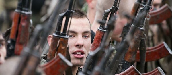 Сдача норматива на краповый берет служащими белорусского спецназа - Sputnik Беларусь