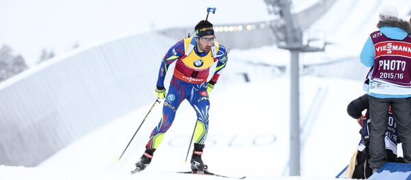 Французский биатлонист Мартен Фуркад - Sputnik Беларусь