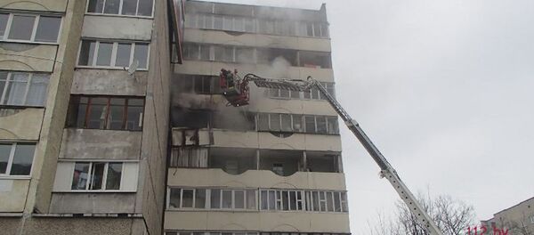 Пожар в Минске - Sputnik Беларусь