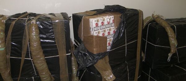 Контрабандные белорусские сигареты - Sputnik Беларусь