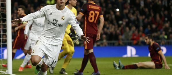 Хамес Родригес забил гол в ворота Ромы - Sputnik Беларусь