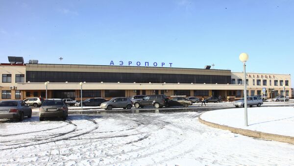 Здание аэропорта Рощино в Тюмени. Архивное фото - Sputnik Беларусь