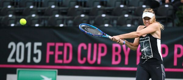 Мария Шарапова на тренировке - Sputnik Беларусь