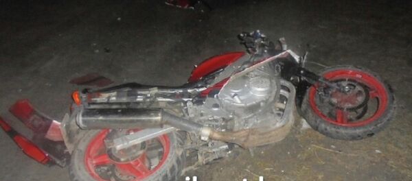 Мотоцикл участника ДТП - Sputnik Беларусь