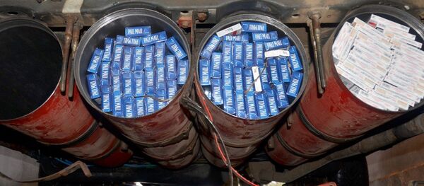 Контрабанда в газовых баллонах - Sputnik Беларусь