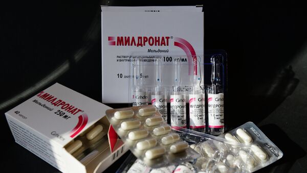 Лекарственный препарат мельдоний, запрещенный Всемирным антидопинговым агентством - Sputnik Беларусь