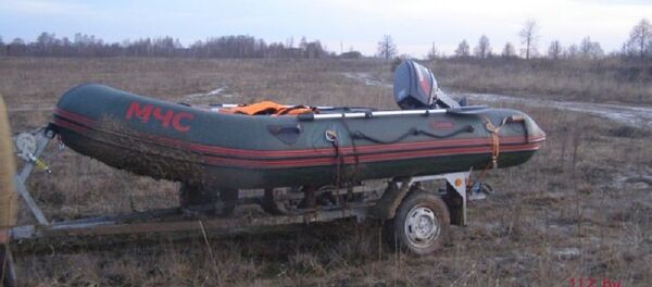 Спасательная лодка МЧС - Sputnik Беларусь