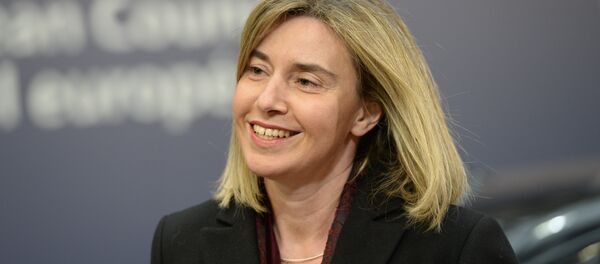 Верховный представитель ЕС по иностранным делам Федерика Могерини - Sputnik Беларусь