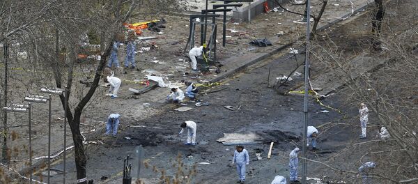 Место теракта в Анкаре - Sputnik Беларусь