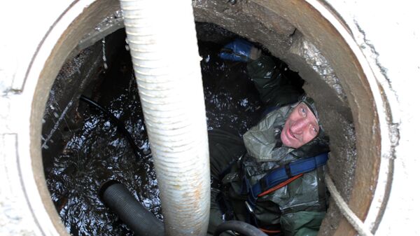 Очистка канализации  - Sputnik Беларусь