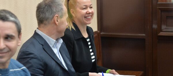 Анна Шарейко и Вальдемарас Норкус на скамье подсудимых - Sputnik Беларусь