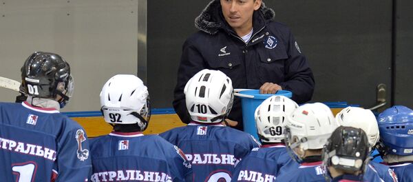 Тренер команды Грифоны Дмитрий Басков - Sputnik Беларусь