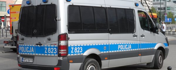 Автомобиль польской полиции. Архивное фото - Sputnik Беларусь