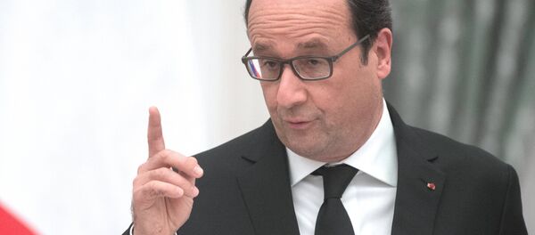Президент Франции Франсуа Олланд - Sputnik Беларусь