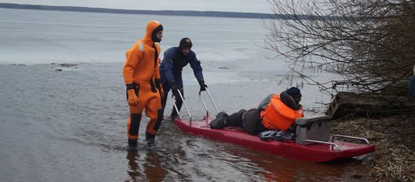 Спасение рыбака на Минском море - Sputnik Беларусь
