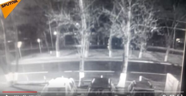 Кадр падения Боинга в аэропорту Ростова - Sputnik Беларусь