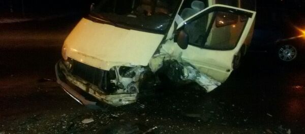 Автомобиль-участник ДТП в Гродно - Sputnik Беларусь