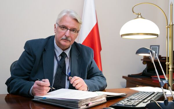 Министр иностранных дел Польши Витольд Ващиковски - Sputnik Беларусь