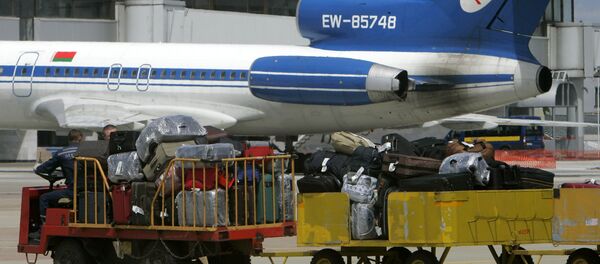 Багаж в минском аэропорту - Sputnik Беларусь