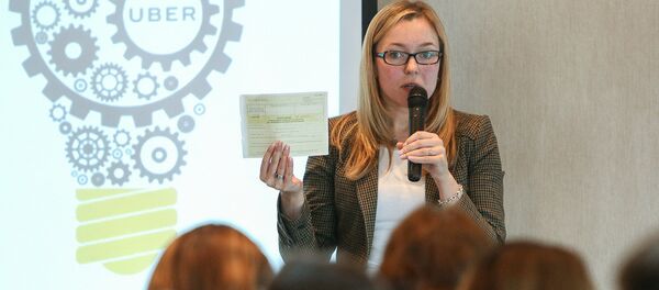 Официальный представитель Uber Евгения Шипова Официальный представитель Uber Евгения Шипова - Sputnik Беларусь
