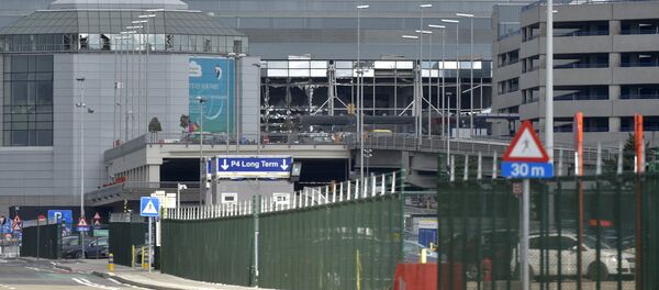 Аэропорт Завентем в Брюсселе после взрыва - Sputnik Беларусь