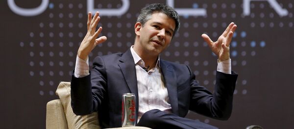 Глава Uber Тревис Каланик - Sputnik Беларусь