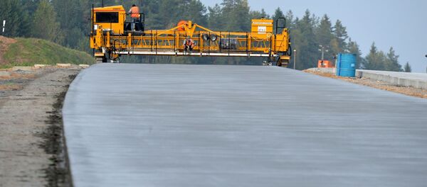 Строительство МКАД-2 - Sputnik Беларусь