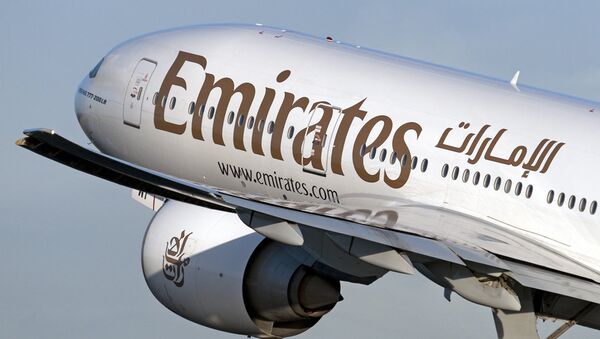 Самолет компании Emirates Airlines - Sputnik Беларусь