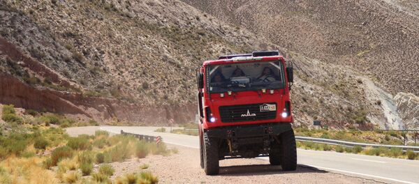 Гоначны МАЗ, архіўнае фота Гоначны МАЗ, архіўнае фота - Sputnik Беларусь