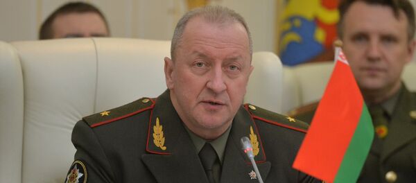 Начальник Генштаба вооруженных сил Беларуси генерал-майор Олег Белоконев. - Sputnik Беларусь