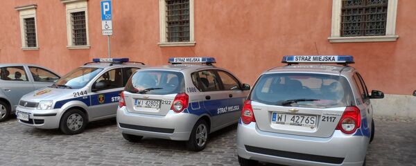 Автомобили польской полиции. Архивное фото - Sputnik Беларусь