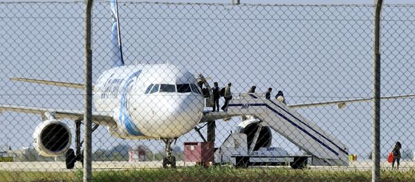 Захваченный самолет - Sputnik Беларусь