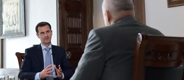 Интервью президента Сирии Б. Асада гендиректору МИА Россия сегодня Д. Киселеву - Sputnik Беларусь