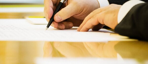 Подписание указа - Sputnik Беларусь