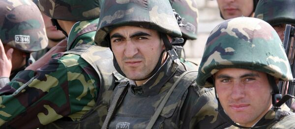 Солдаты армии Нагорного Карабаха, архивное фото - Sputnik Беларусь