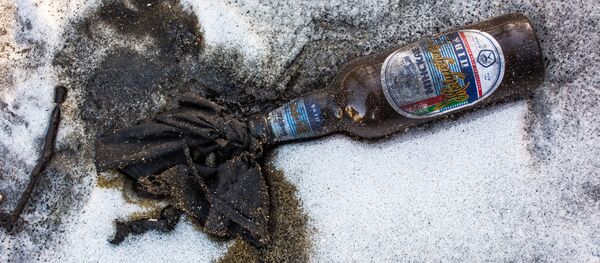 Бутылка с коктелем Молотова - Sputnik Беларусь