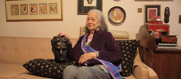 Дочь Владимира Маяковского Патрисия Томпсон. - Sputnik Беларусь