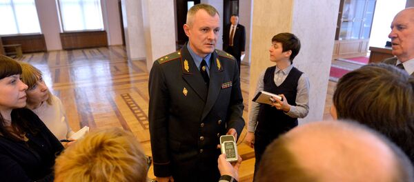 Глава МВД Беларуси Игорь Шуневич отвечает на вопросы журналистов - Sputnik Беларусь