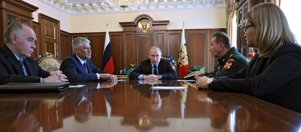 Президент РФ В. Путин провел совещание в Кремле - Sputnik Беларусь