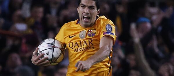 Нападающий Барселоны Луис Суарес - Sputnik Беларусь