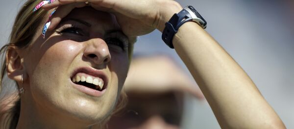 Юлия Балыкина во время чемпионата Европы по легкой атлетике в Барселоне, Испания, 2010 год - Sputnik Беларусь