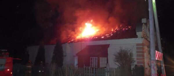 Пожар в Полоцке - Sputnik Беларусь