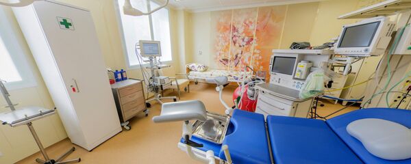 Индивидуальный родильный зал 5-й больницы - Sputnik Беларусь