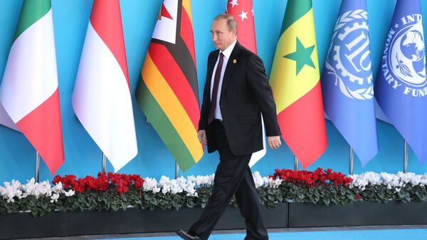 Президент РФ В.Путин принимает участие в саммите G20 в Турции - Sputnik Беларусь