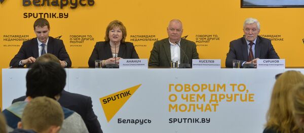 Открытие пресс-центра Sputnik - Sputnik Беларусь