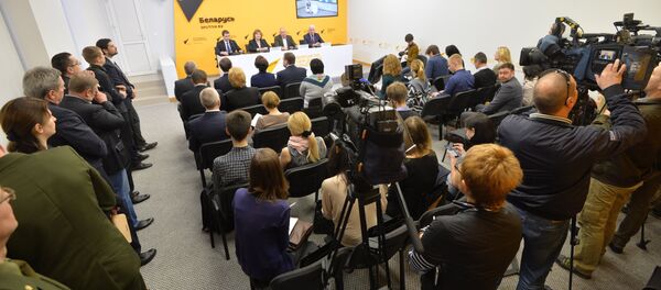 Открытие пресс-центра - Sputnik Беларусь