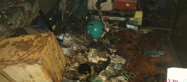 Последствия пожара в квартире в Минске Последствия пожара в квартире в Минске - Sputnik Беларусь