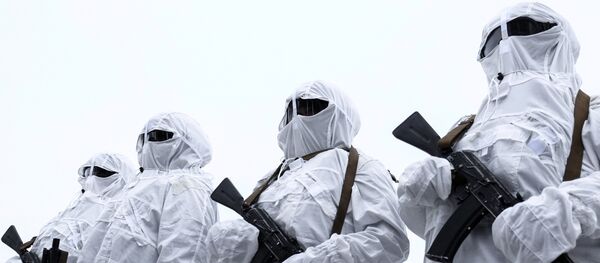 Тактическое занятие миротворческого соединения ЦВО в Самарской области - Sputnik Беларусь