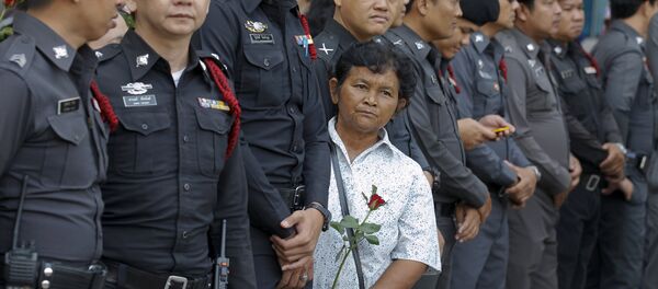 Полиция Бангкока в оцеплении - Sputnik Беларусь