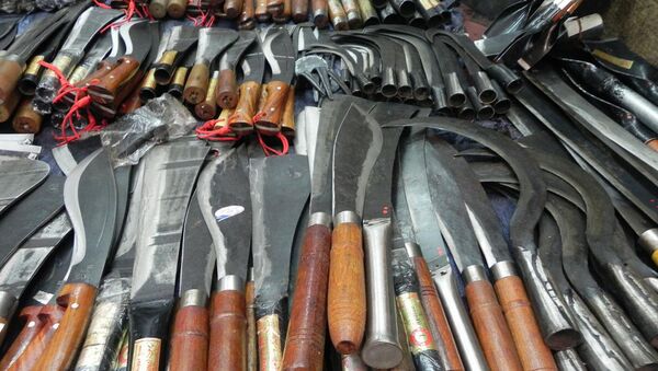 Ножи и мачете. Архивное фото - Sputnik Беларусь